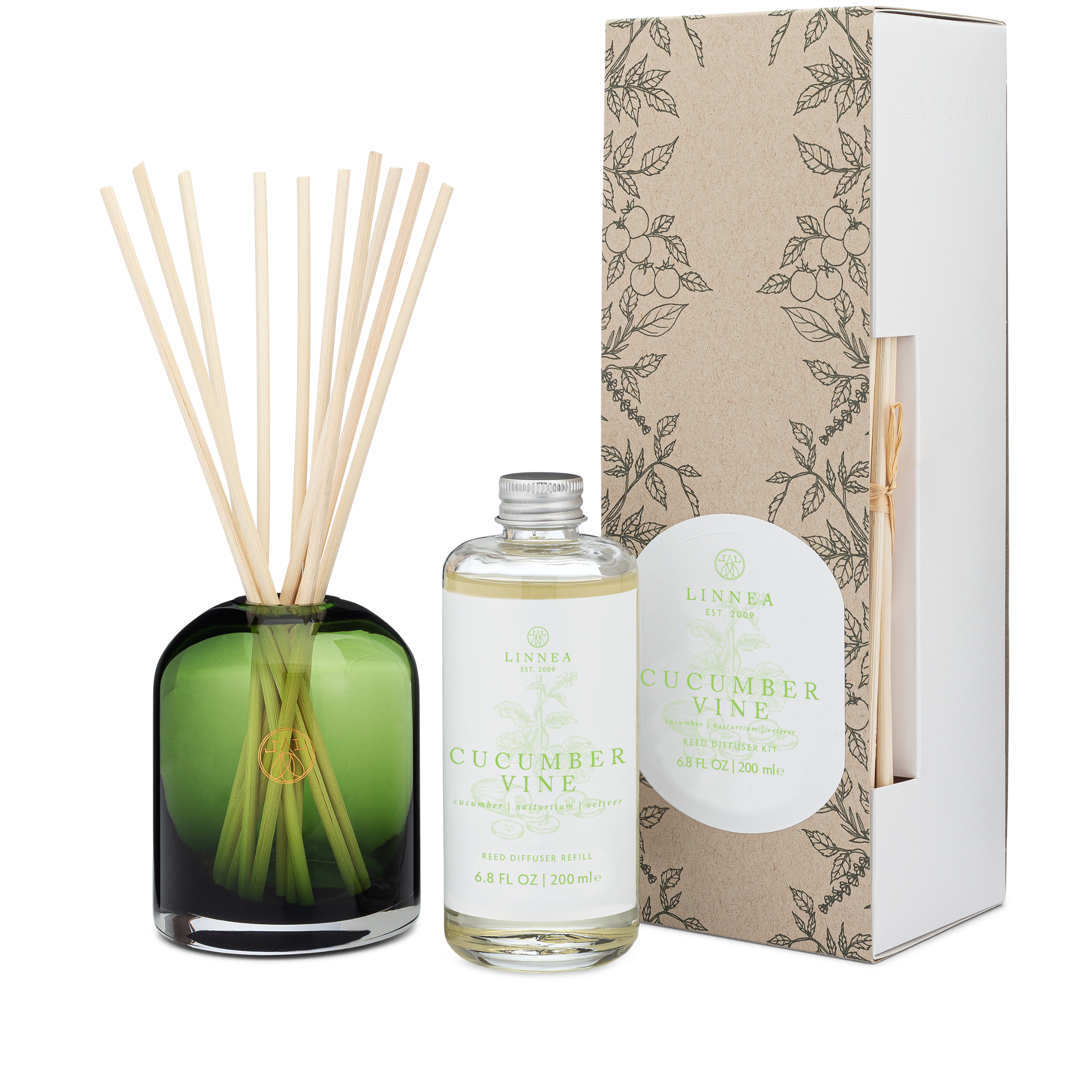 Cucumber Vine Reed Riffuser