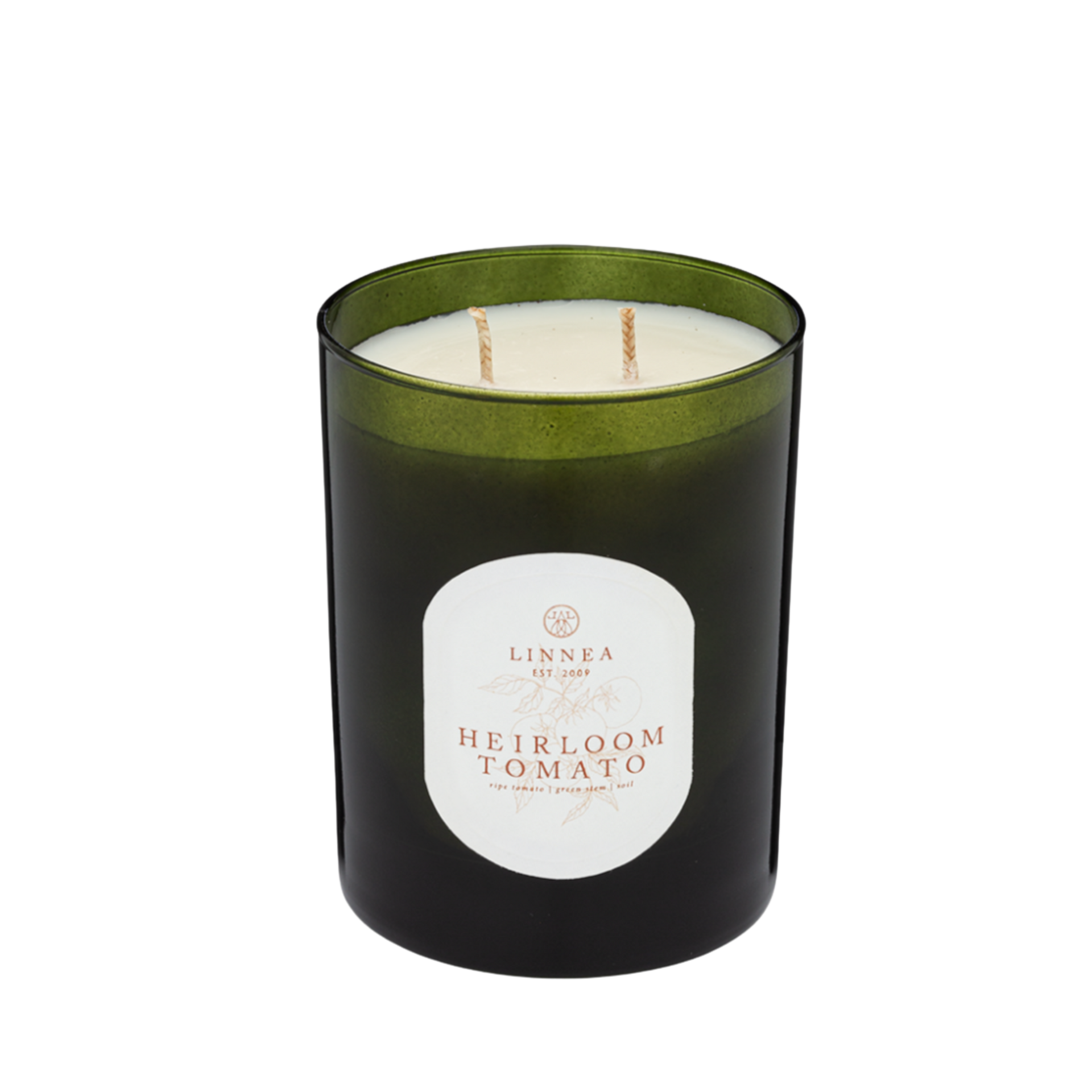 Heirloom Tomato 2-wick Candle - Handcrafted, Small Batch – LINNEA
